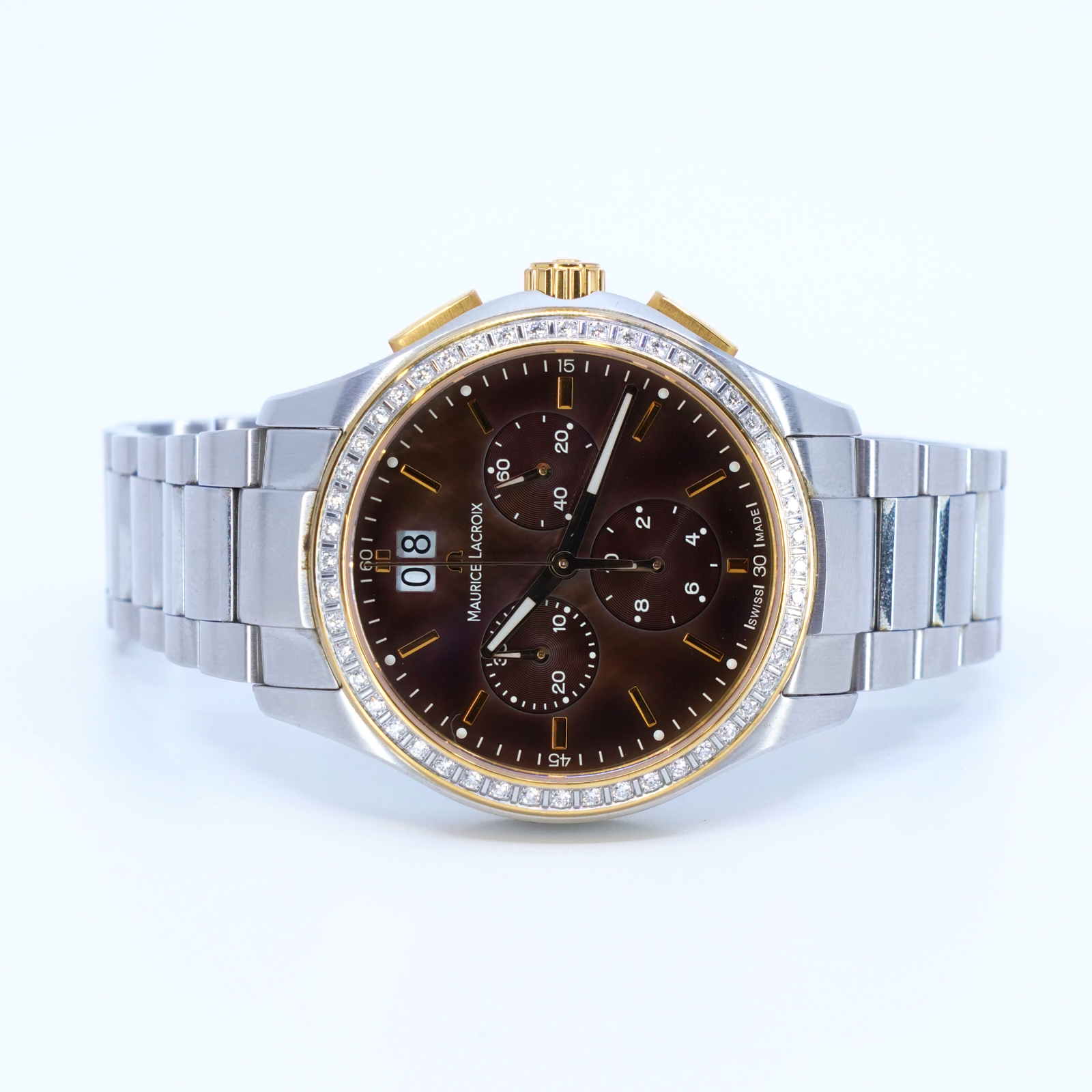 Armbandsur Maurice Lacroix Stål Boett 38mm Quartz Ref.nr.MI-1057