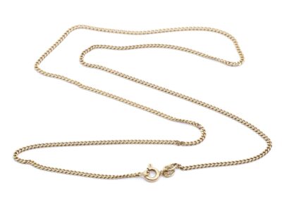 Halskedja Pansar Guld 18K
