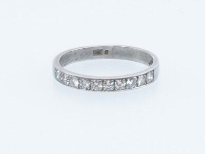 Ring Vitguld 18K