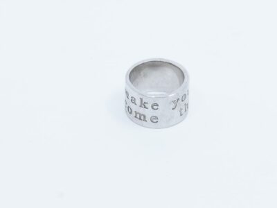 Ring Silver S925 11,8g Ø16 med text