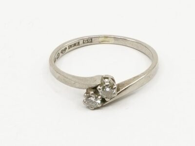 Ring Vitguld 18K 2g