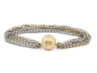 Armband Ole Lynggaard, 18K/S925 29g