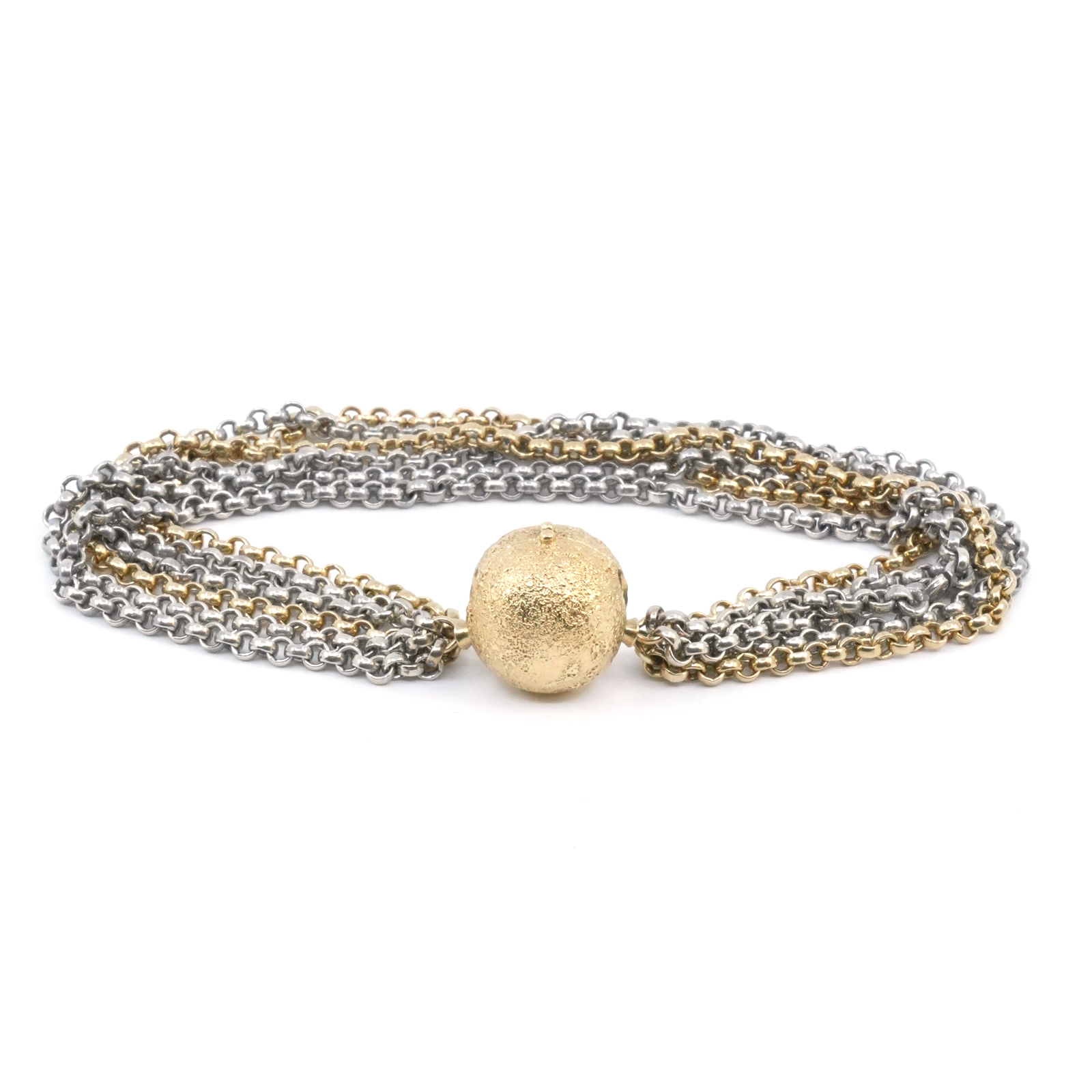 Armband Ole Lynggaard, 18K/S925 29g