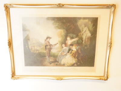 Grafiskt Blad "La Lecon d´amour"