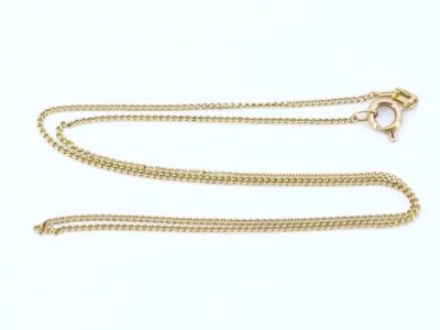 Halskedja Pansar Guld 18K