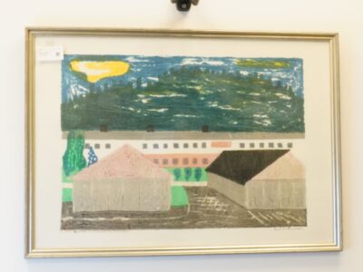 Färglitografi Rune Petersson (1918-1999)