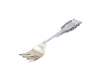 Bakelsegaffel Samisk - modell i silver