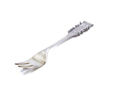 Bakelsegaffel Samisk - modell i silver