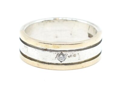 Ring Silver S925/14K 7,2g Ø19½