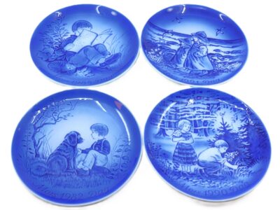 Samlartallrikar (Mors Dag) 9st Désirée Denmark Old Copenhagen Blue