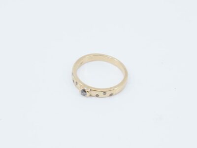 Ring Guld 18K med diamanter