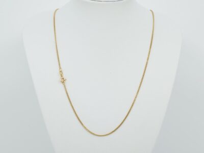 Halskedja Pansar Guld 18K