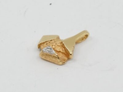 Hänge/berlock Tvåfärgat Guld 18K Med diamant