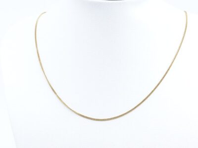 Halskedja Pansar Guld