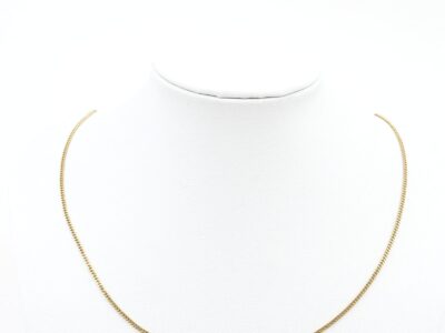 Halskedja Pansar Guld