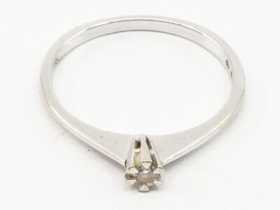Ring Vitguld 18K 1,6g