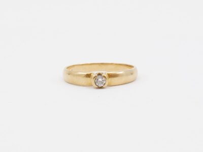 Ring Guld 18K 2,5g Ø17¾