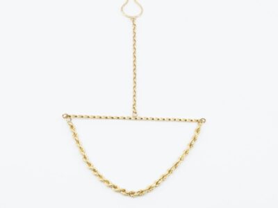 Slipshållare Guld 18K 5,7g Bredd 65mm