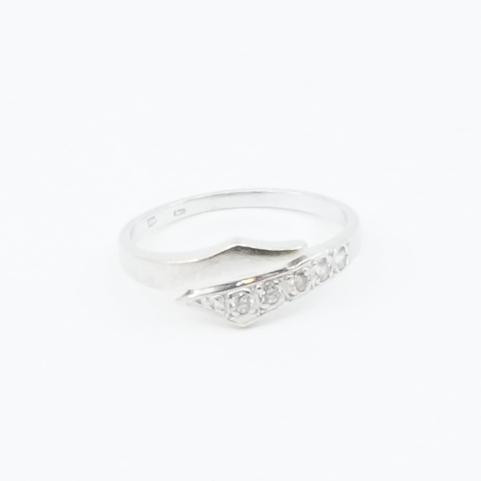 Ring Vitguld 14K
