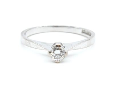 Ring Guld 18K med diamant