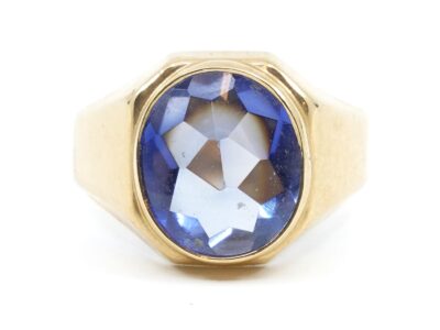 Ring med sten Guld 18K 5,8g