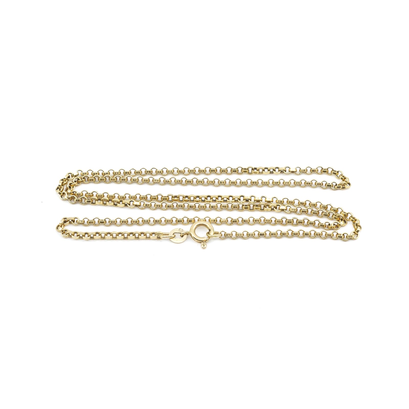 Halskedja Ärtlänk Guld 18K 49,5cm