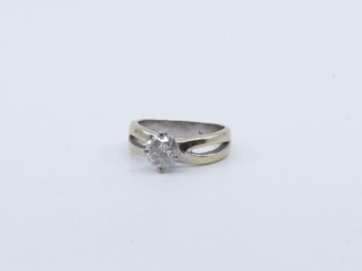 Ring vitguld 14K