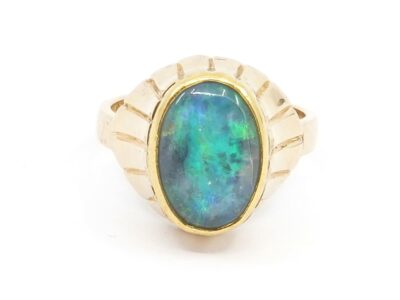 Ring Guld 18K med sten