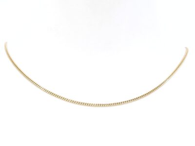 Halskedja Pansar Guld
