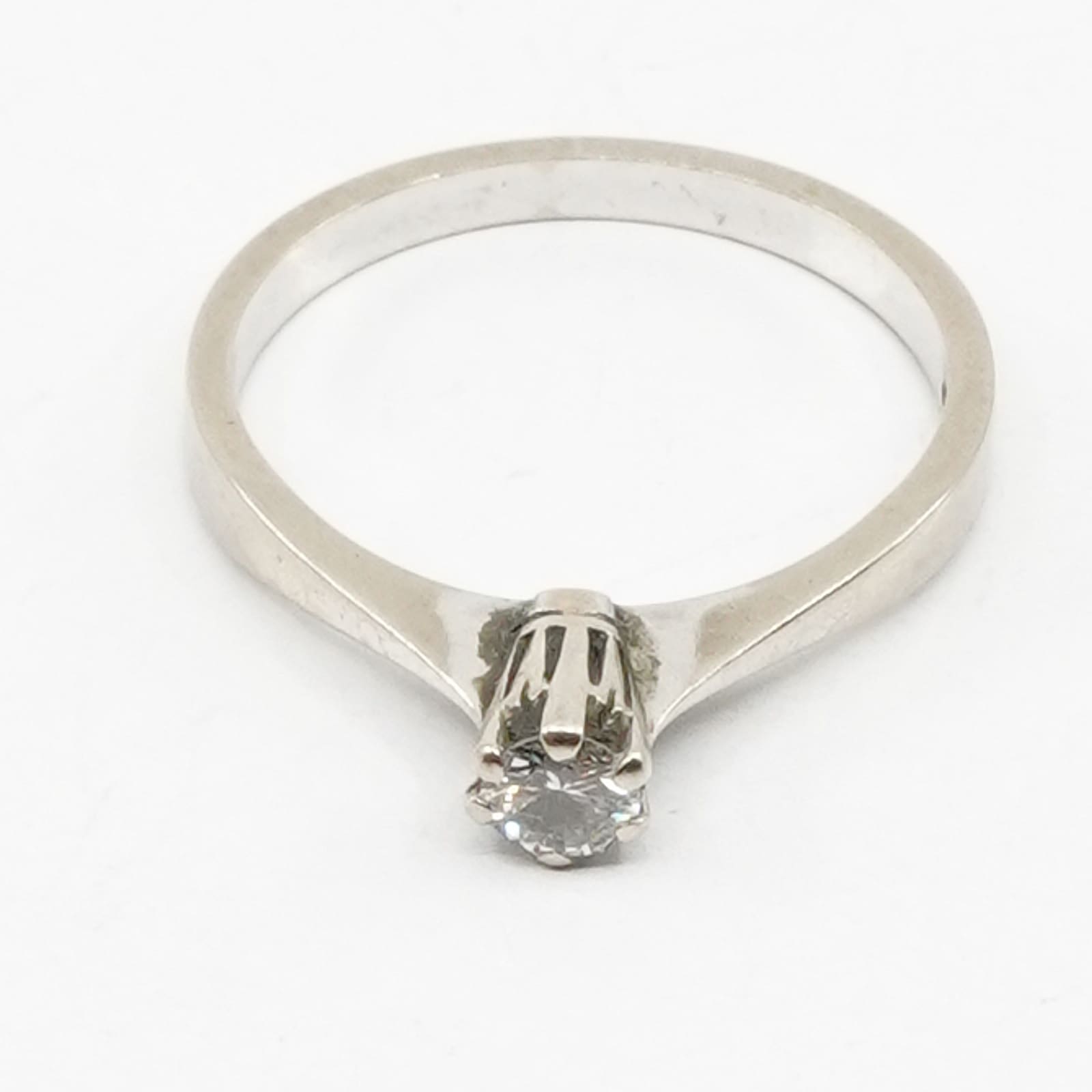 Ring Vitguld 18K 2,5g