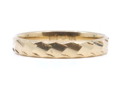 Ring Guld 18K 4,2g Ø19,50