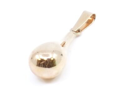 Hänge 18K 0,9g Höjd 25mm Bredd 7mm