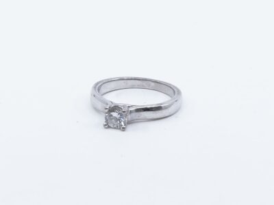 Ring Vitguld 18K