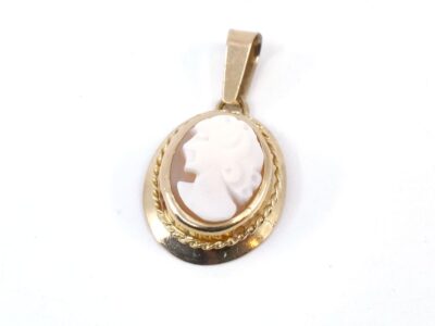 Hänge Camé Guld 18K 1g