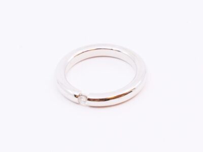 Ring Vitguld 18K
