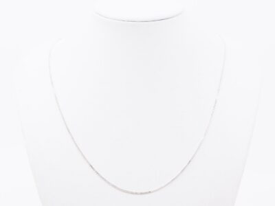 Halskedja Pansar Silver