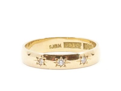 Ring Guld 18K med diamanter