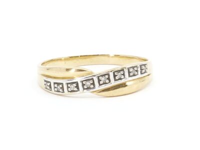 Ring Guld 18K med diamanter