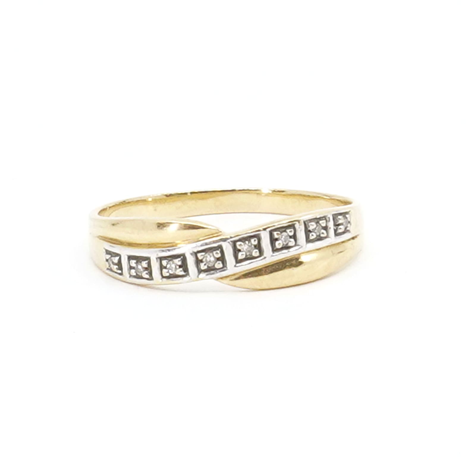 Ring Guld 18K med diamanter