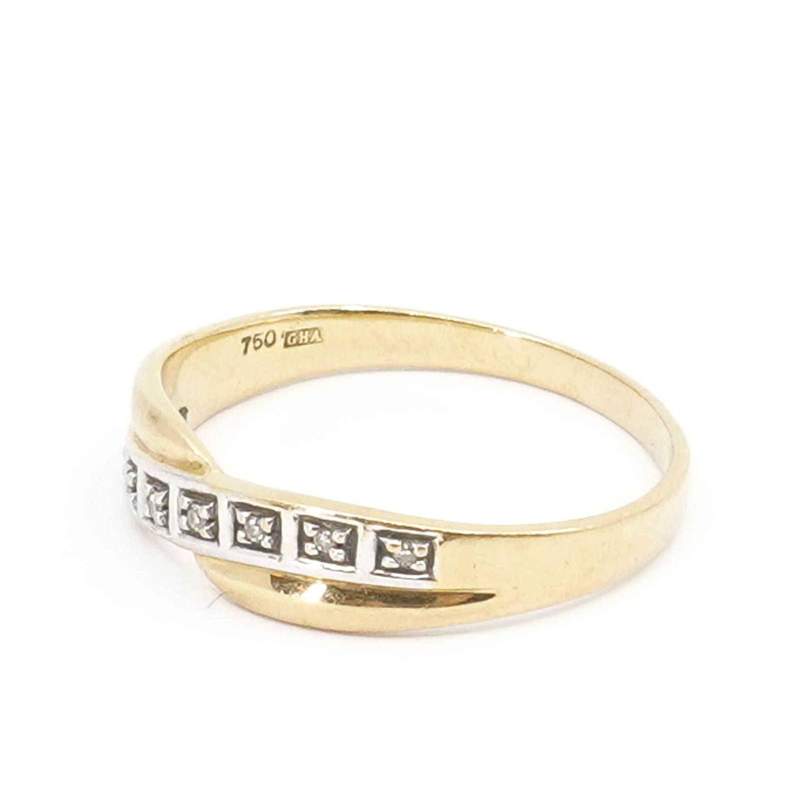 Ring Guld 18K med diamanter