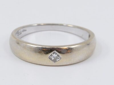 Ring Vitguld 18K