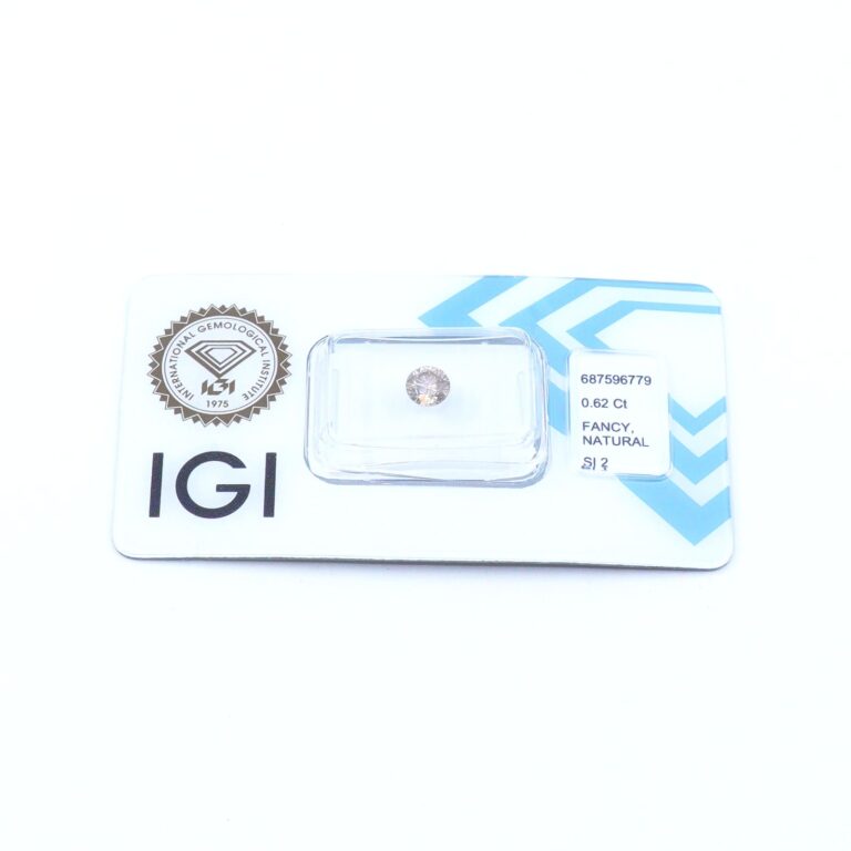 Briljantslipad Diamant 0,62ct SI 2 Natural Fancy