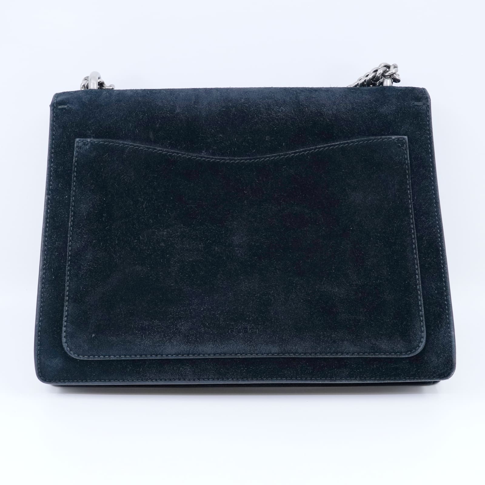 Väska Gucci Dionysys 403348 525040 svart mocka 22x29,5cm