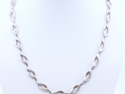Halscollier Silver S925 18,4g Längd 42-45cm