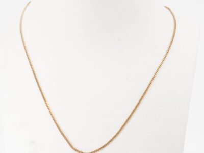 Halskedja Pansar Guld 18K 2,4g, 38cm