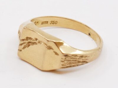 Klackring Guld 18K 5,6g, 18¼
