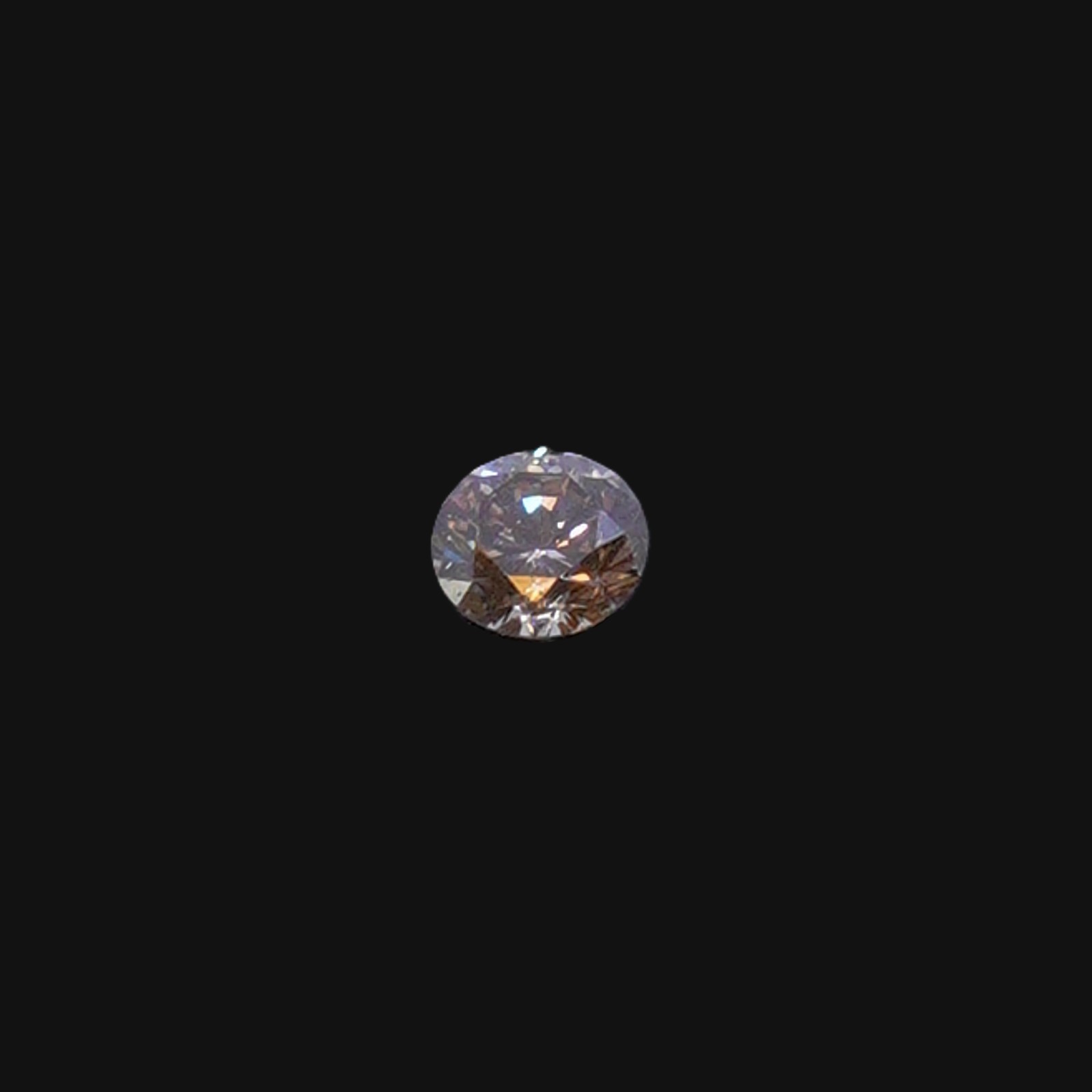 Briljantslipad Diamant 0,62ct SI 2 Natural Fancy