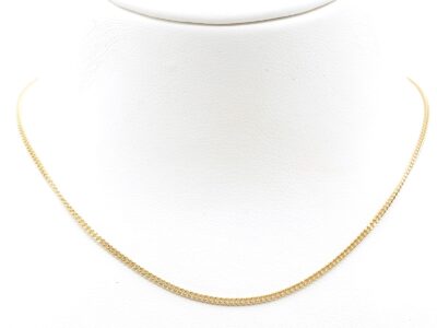 Halskedja Pansar Guld