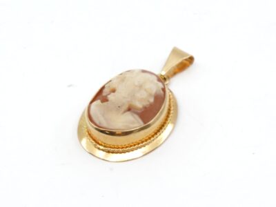 Hänge/berlock Guld 18K Med Came