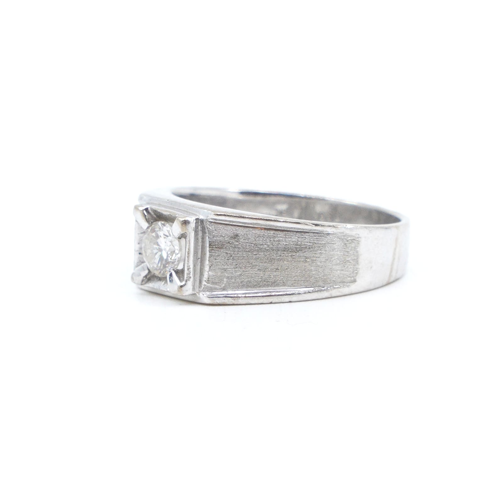 Ring Vitguld med diamant